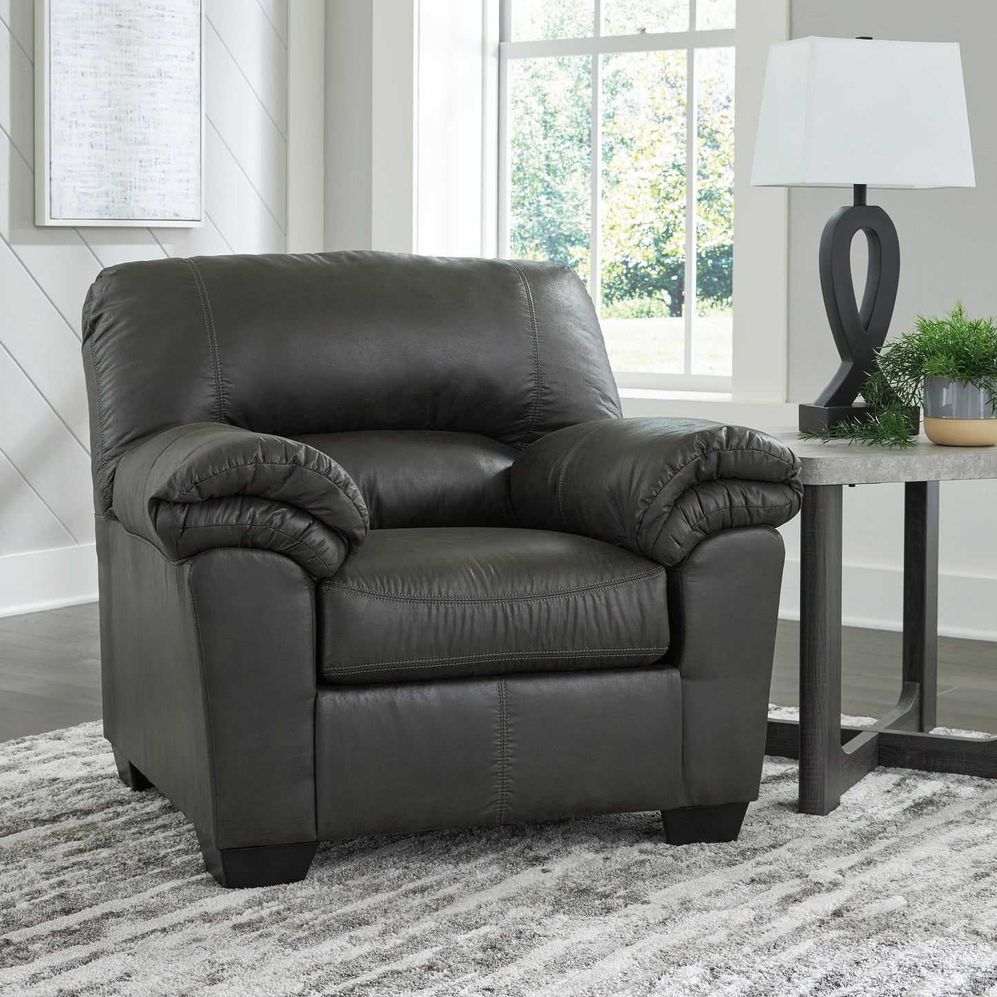 Myers Furniture Outlet - Ashley Furniture - Bladen Living Room - Chair / Slate - 1202120