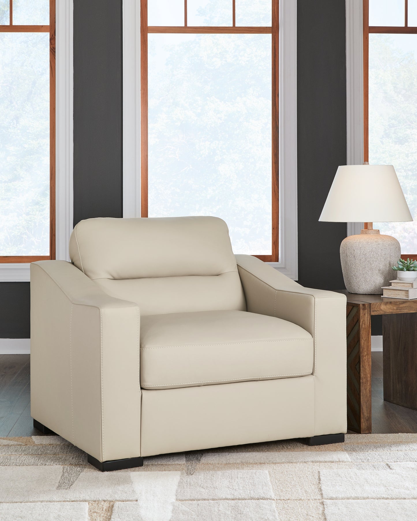 Myers Furniture Outlet - Ashley Furniture - Treasure Trove Living Room - Chair and a Half / Almond - 1930423