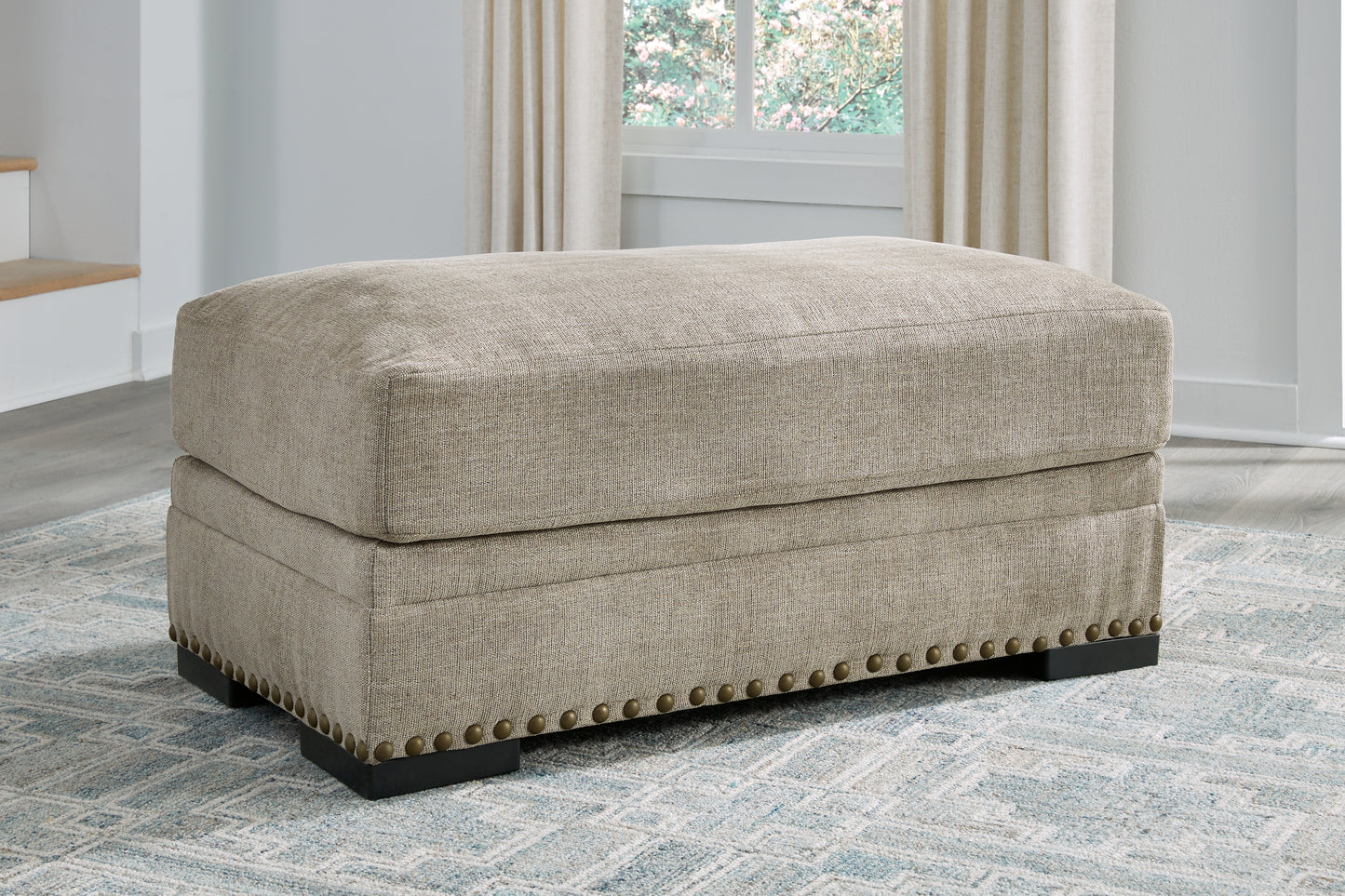 Myers Furniture Outlet - Ashley Furniture - Galemore Living Room - Ottoman / Quarry - 2700414