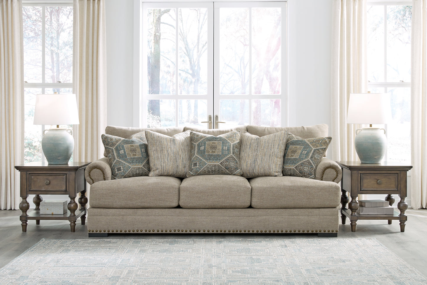 Myers Furniture Outlet - Ashley Furniture - Galemore Living Room - Sofa / Quarry - 2700438