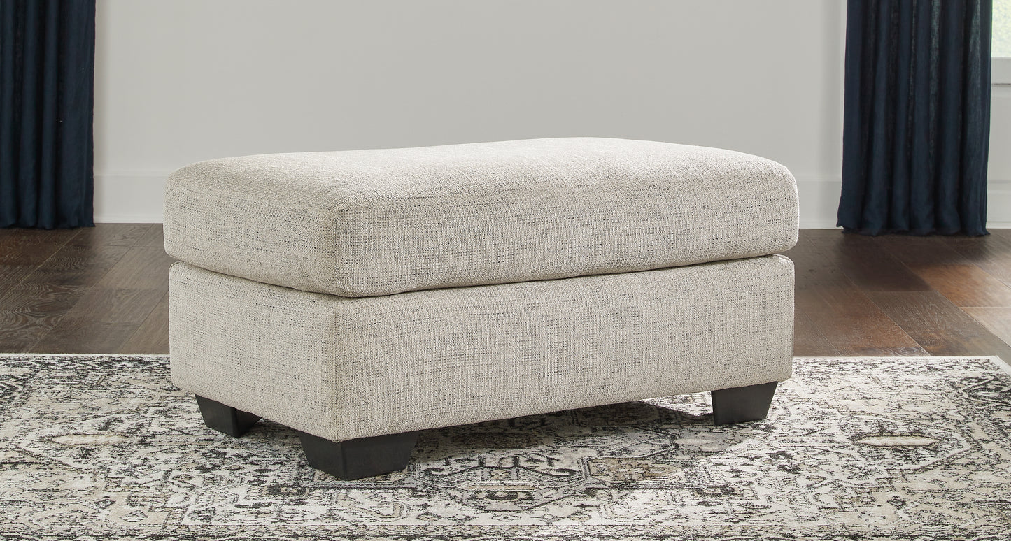 Myers Furniture Outlet - Ashley Furniture - Vayda Living Room - Ottoman / Pebble - 3310414