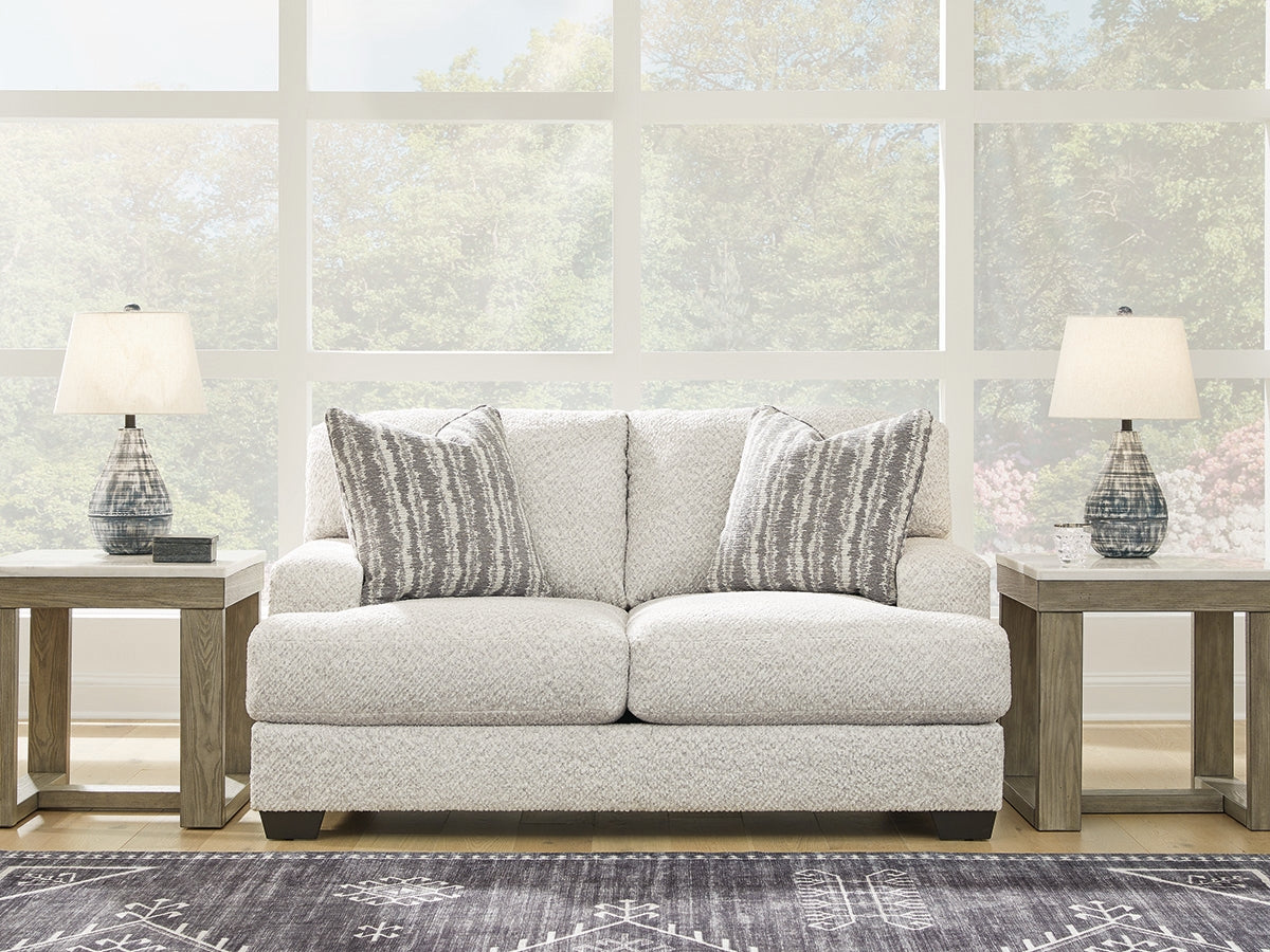 Myers Furniture Outlet - Ashley Furniture - Brebryan Living Room - Loveseat / Flannel - 3440135