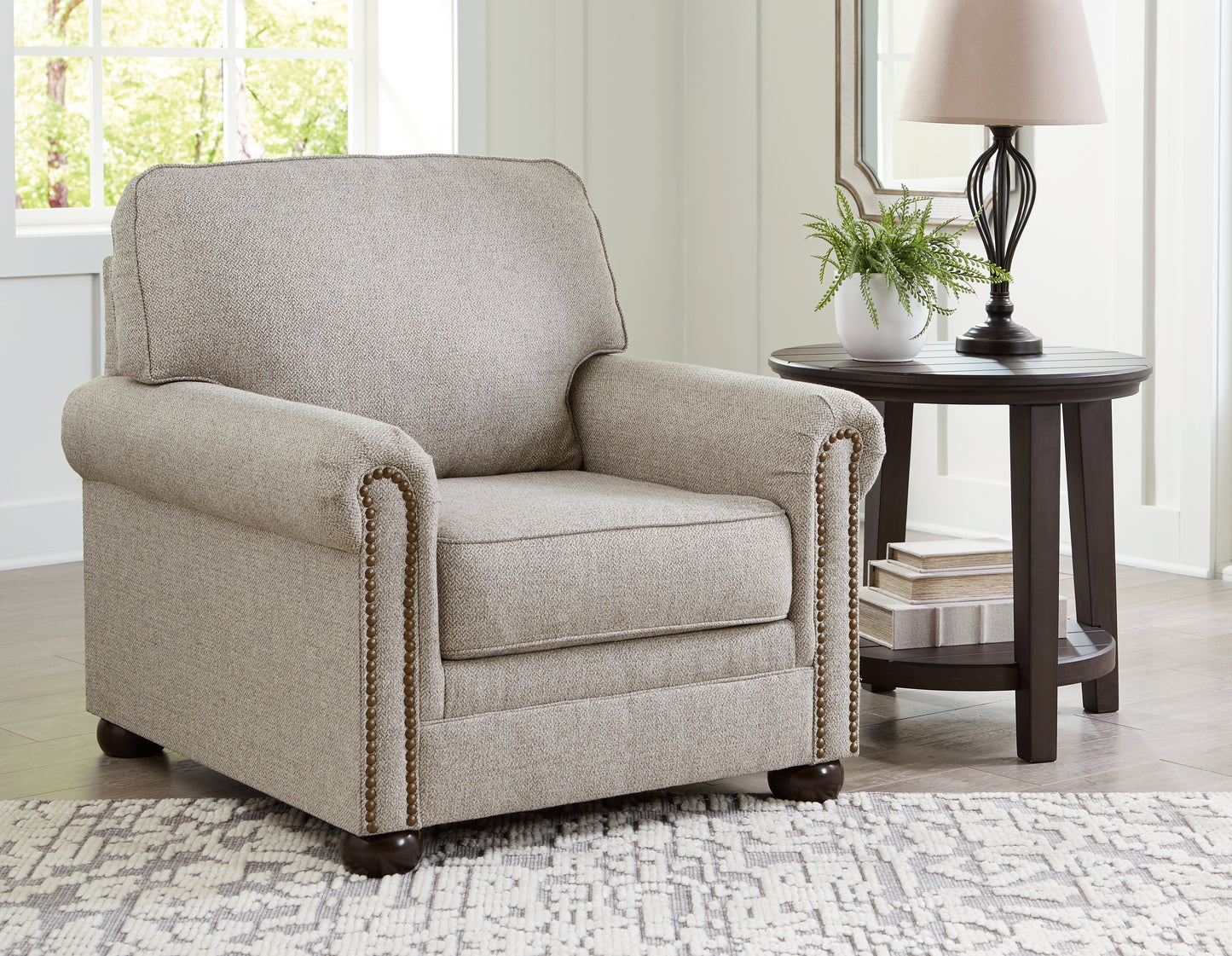 Myers Furniture Outlet - Ashley Furniture - Gaelon Living Room - Chair / Dune - 3730720