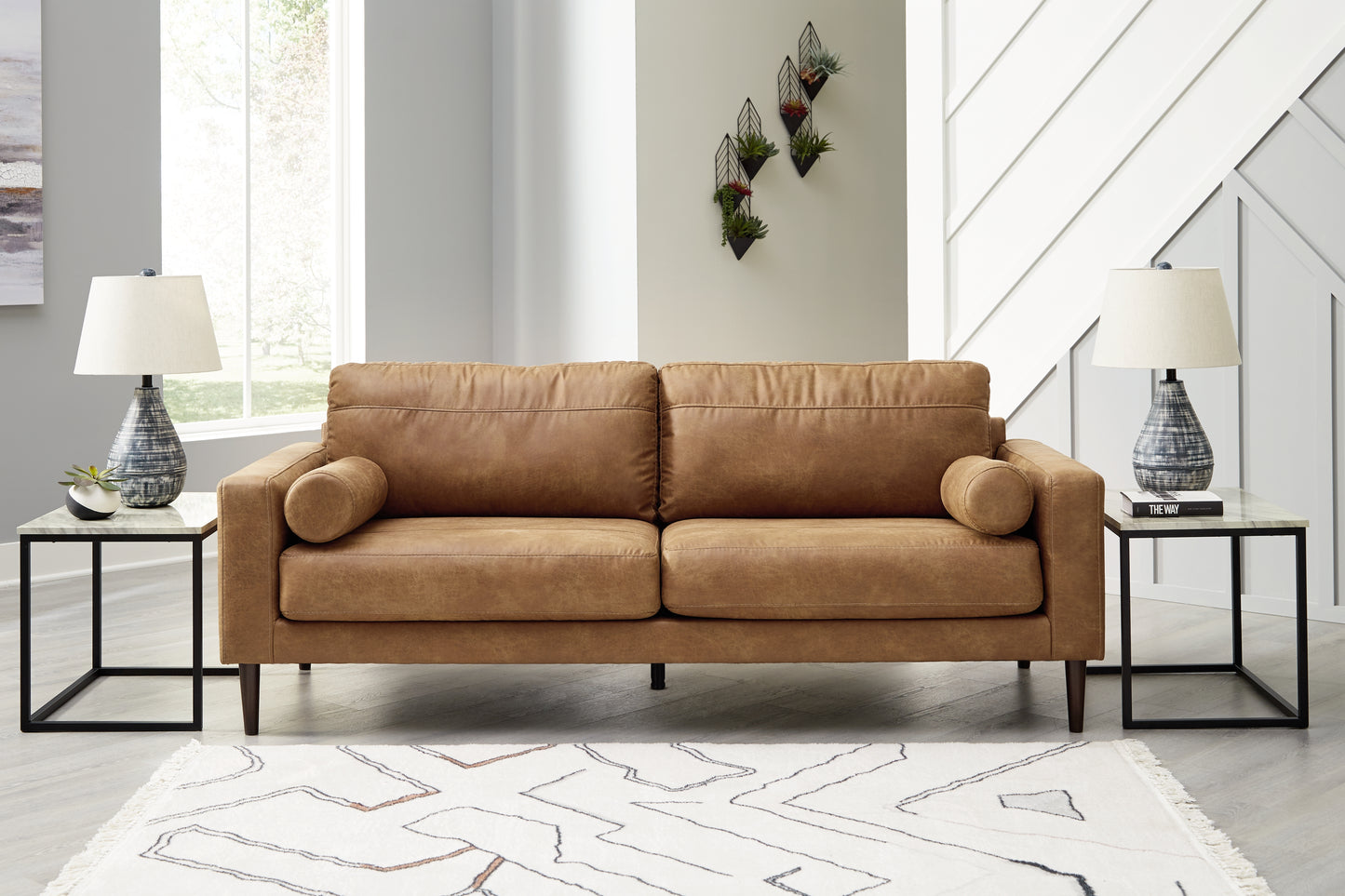 Myers Furniture Outlet - Ashley Furniture - Telora Living Room - Sofa / Caramel - 4100238