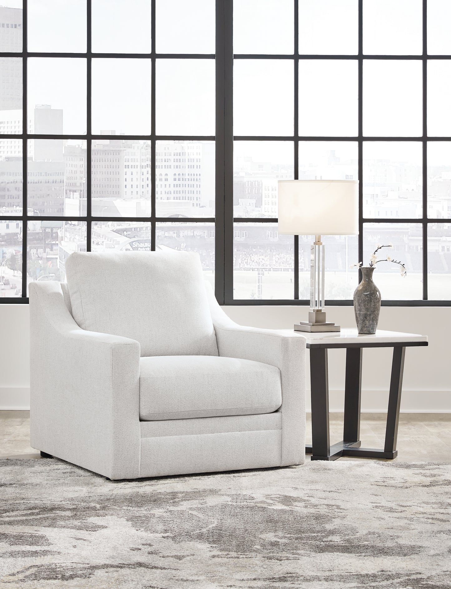 Myers Furniture Outlet - Ashley Furniture - Maitelynn Living Room - Chair / Chalk - 4820220