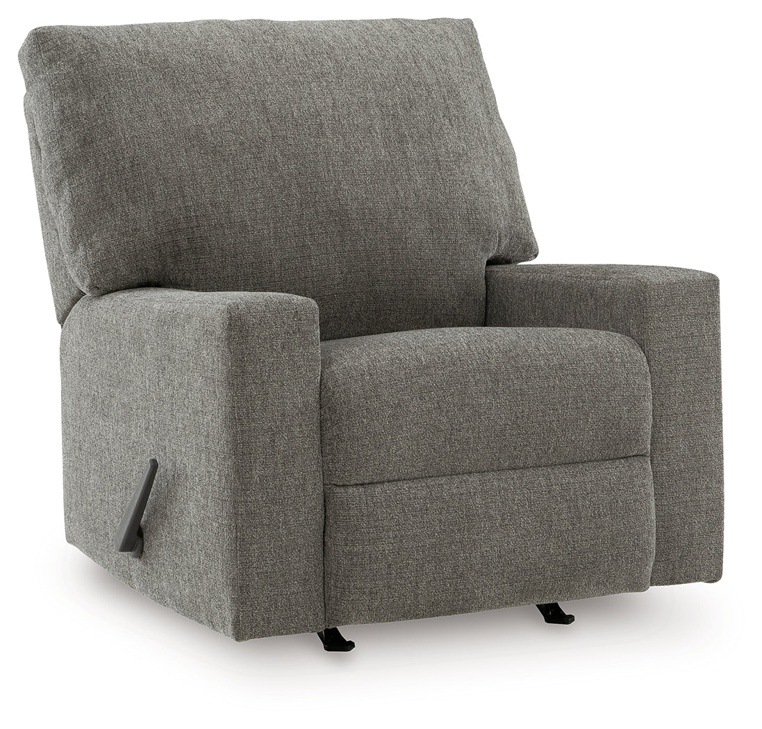 Myers Furniture Outlet - Ashley Furniture - Revenna Living Room - Rocker Recliner / Greystone - PC4840525