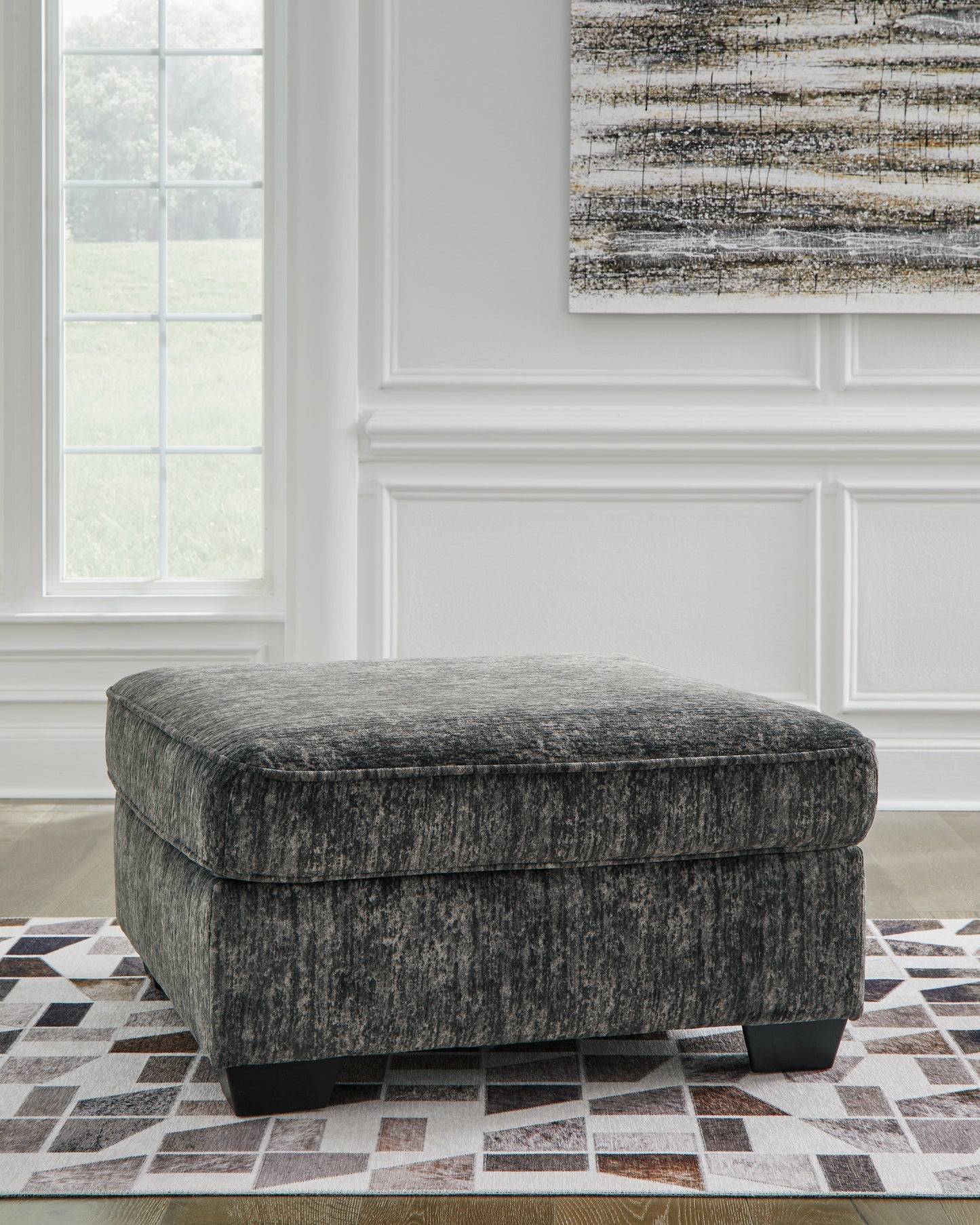 Myers Furniture Outlet - Ashley Furniture - Lonoke Living Room - Loveseat / Gunmetal - 5050435