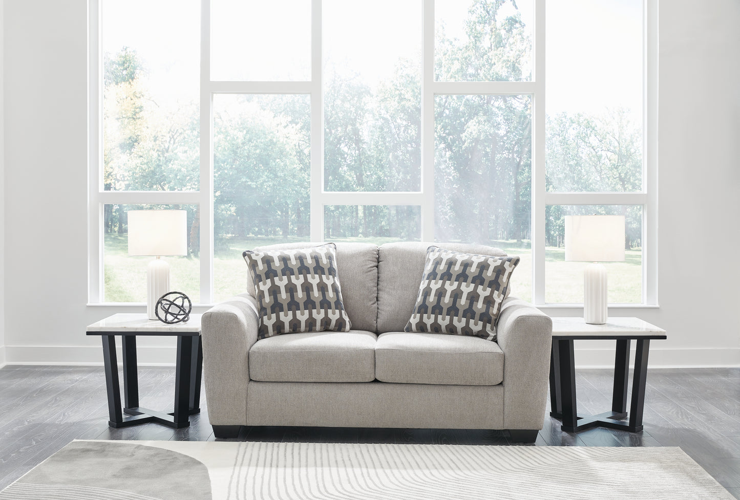 Myers Furniture Outlet - Ashley Furniture - Avenal Park Living Room - Loveseat / Flannel - 5080535