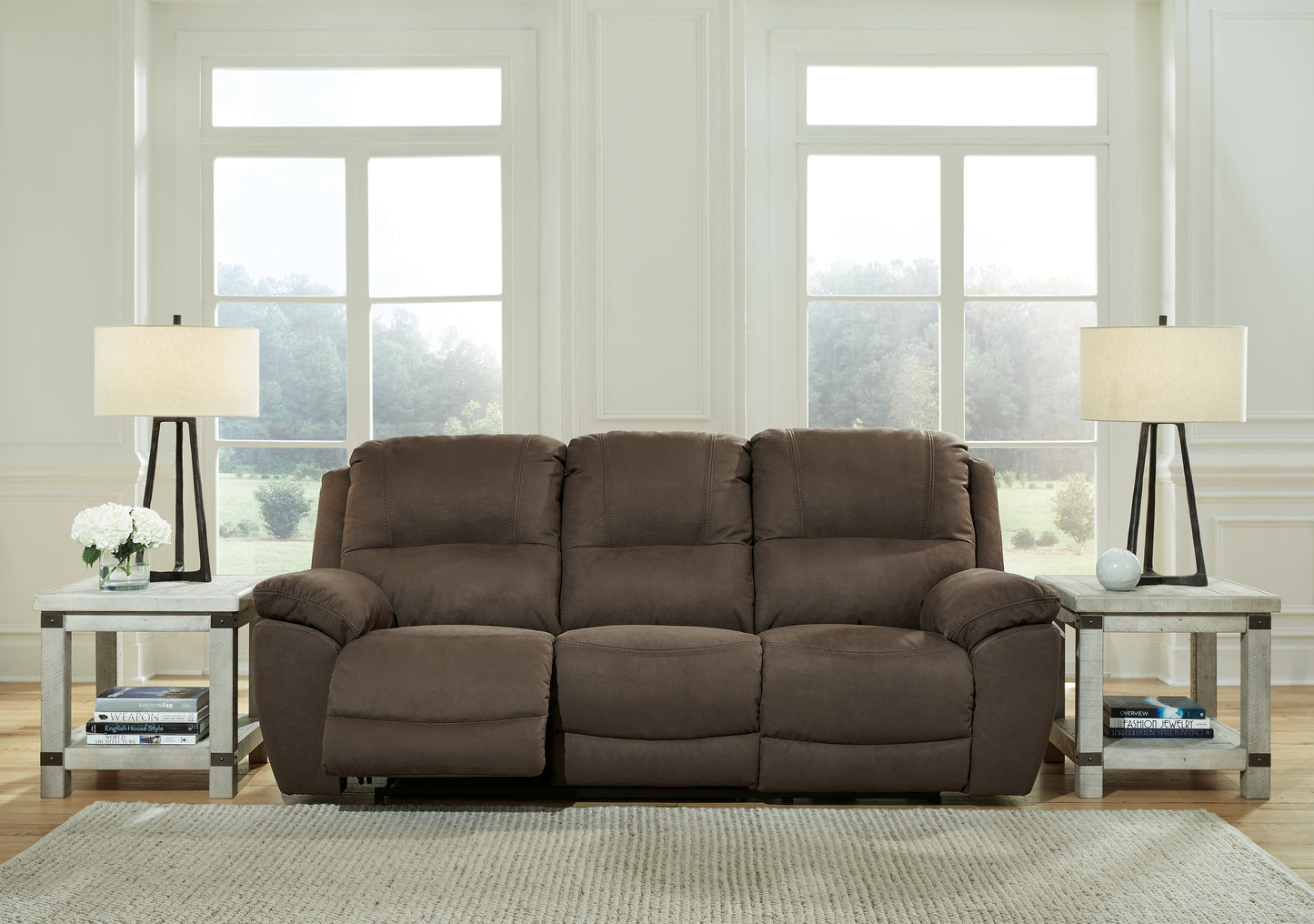 Myers Furniture Outlet - Ashley Furniture - Next-Gen Gaucho Living Room - Reclining Sofa / Espresso - 5420488