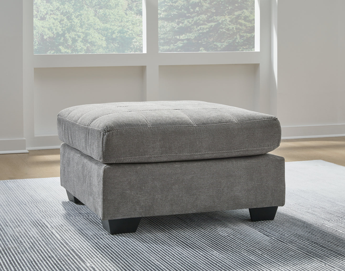 Myers Furniture Outlet - Ashley Furniture - Marleton Living Room - Oversized Accent Ottoman / Gray - 5530508