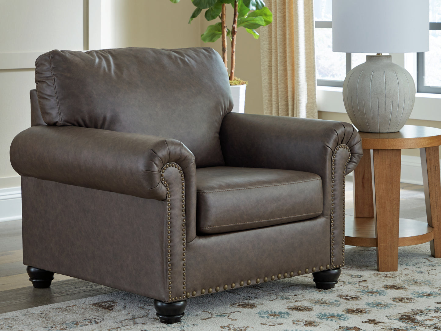 Myers Furniture Outlet - Ashley Furniture - Roxmere Living Room - Chair / Umber - 5550320