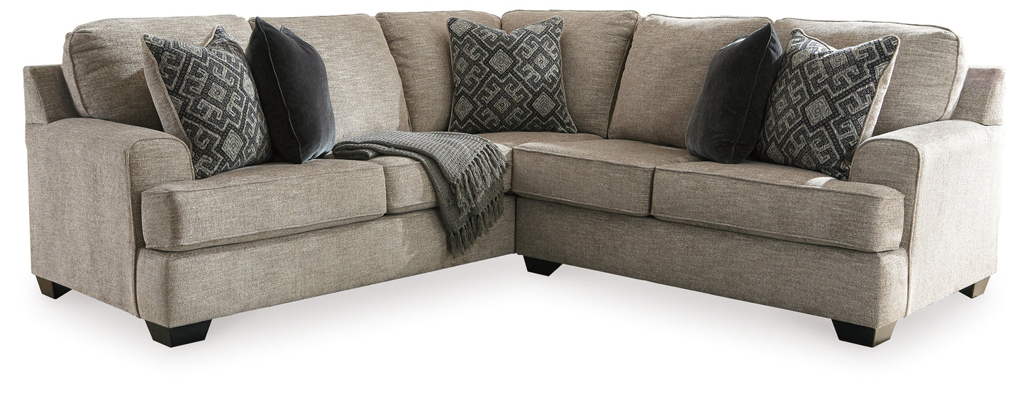 Myers Furniture Outlet - Ashley Furniture - Bovarian Sectional - LAF 2-Piece Sectional / Stone - 56103S3