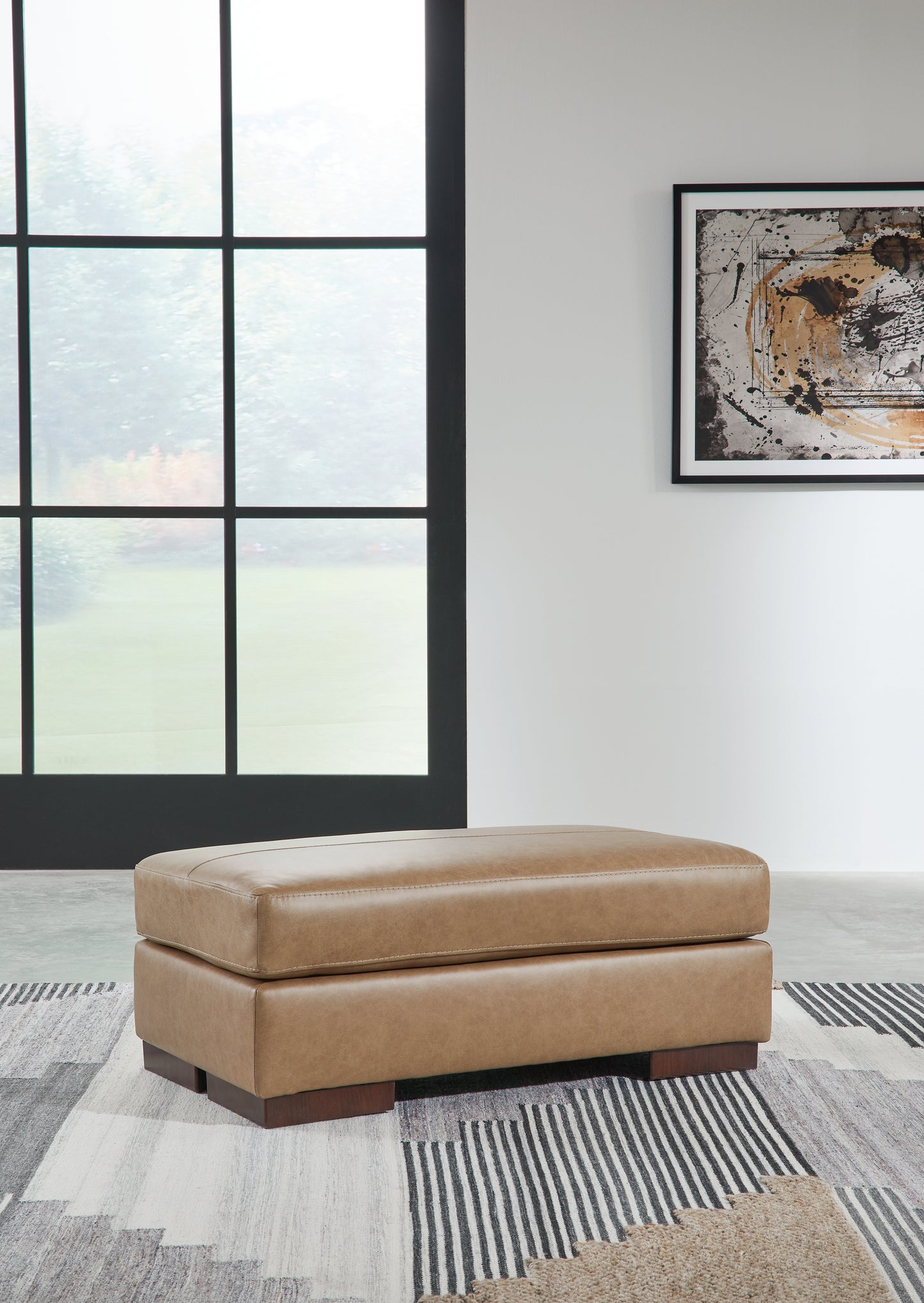 Myers Furniture Outlet - Ashley Furniture - Lombardia Living Room - Ottoman / Tumbleweed - 5730214