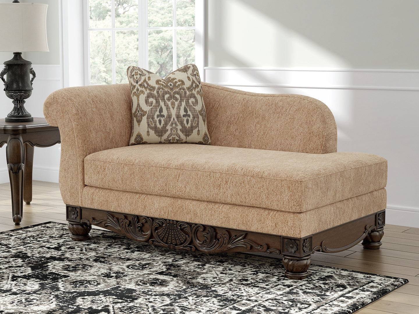 Myers Furniture Outlet - Ashley Furniture - Chelsworth Living Room - RAF Corner Chaise / Golden - PC5790516