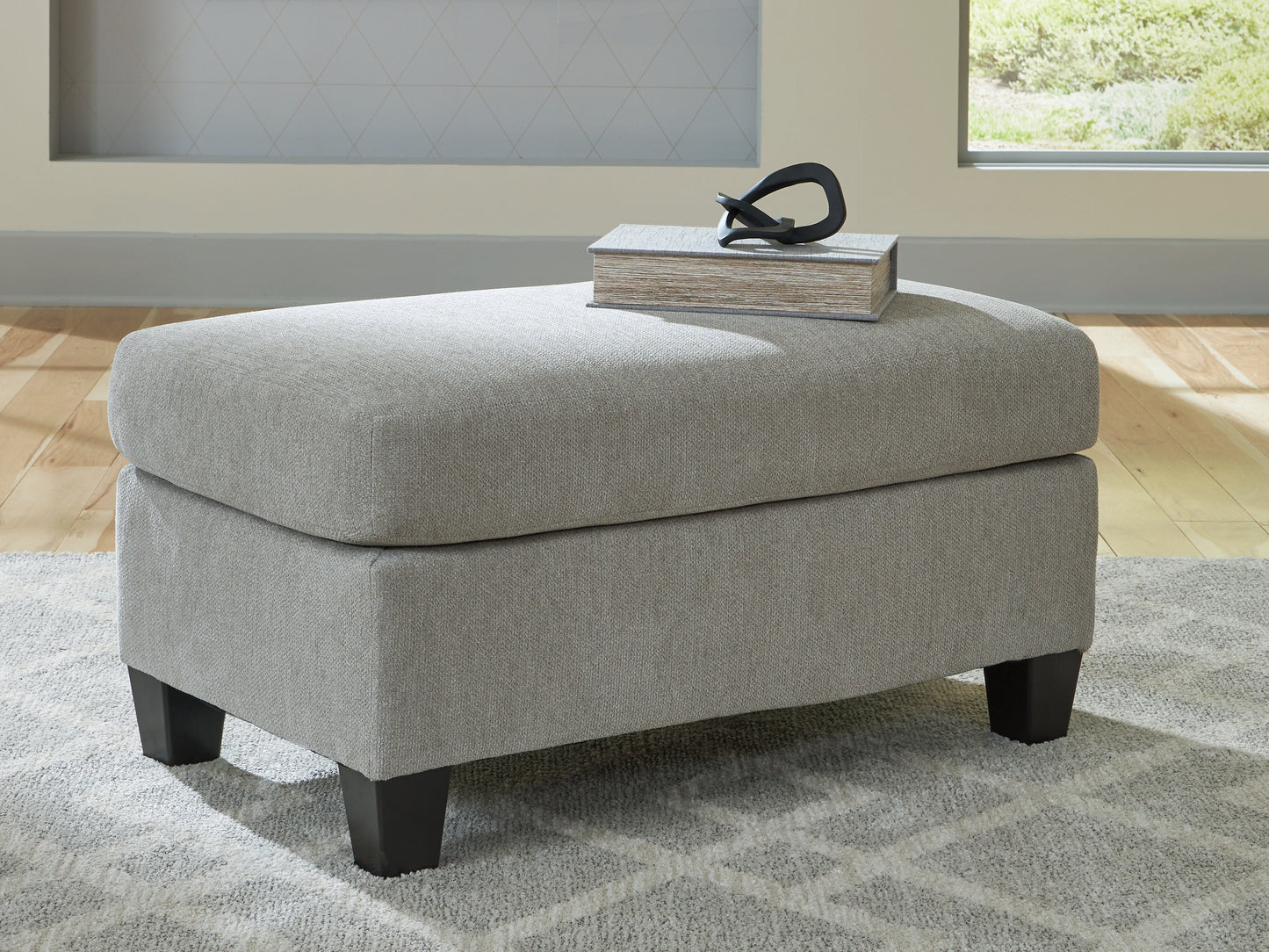 Myers Furniture Outlet - Ashley Furniture - Willarae Living Room - Ottoman / Taupe - 5980314