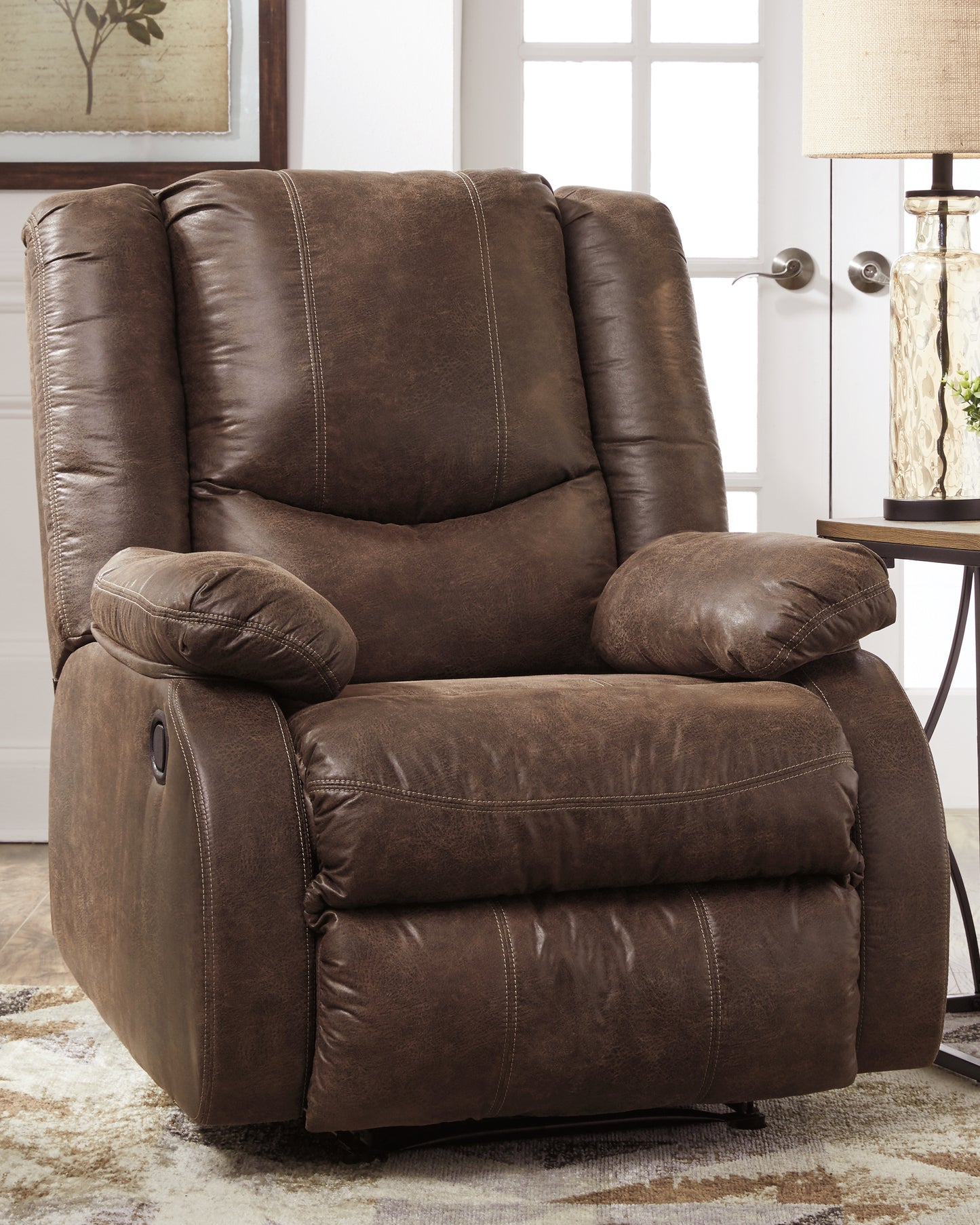Myers Furniture Outlet - Ashley Furniture - Bladewood Living Room - Zero Wall Recliner / Coffee - 6030529