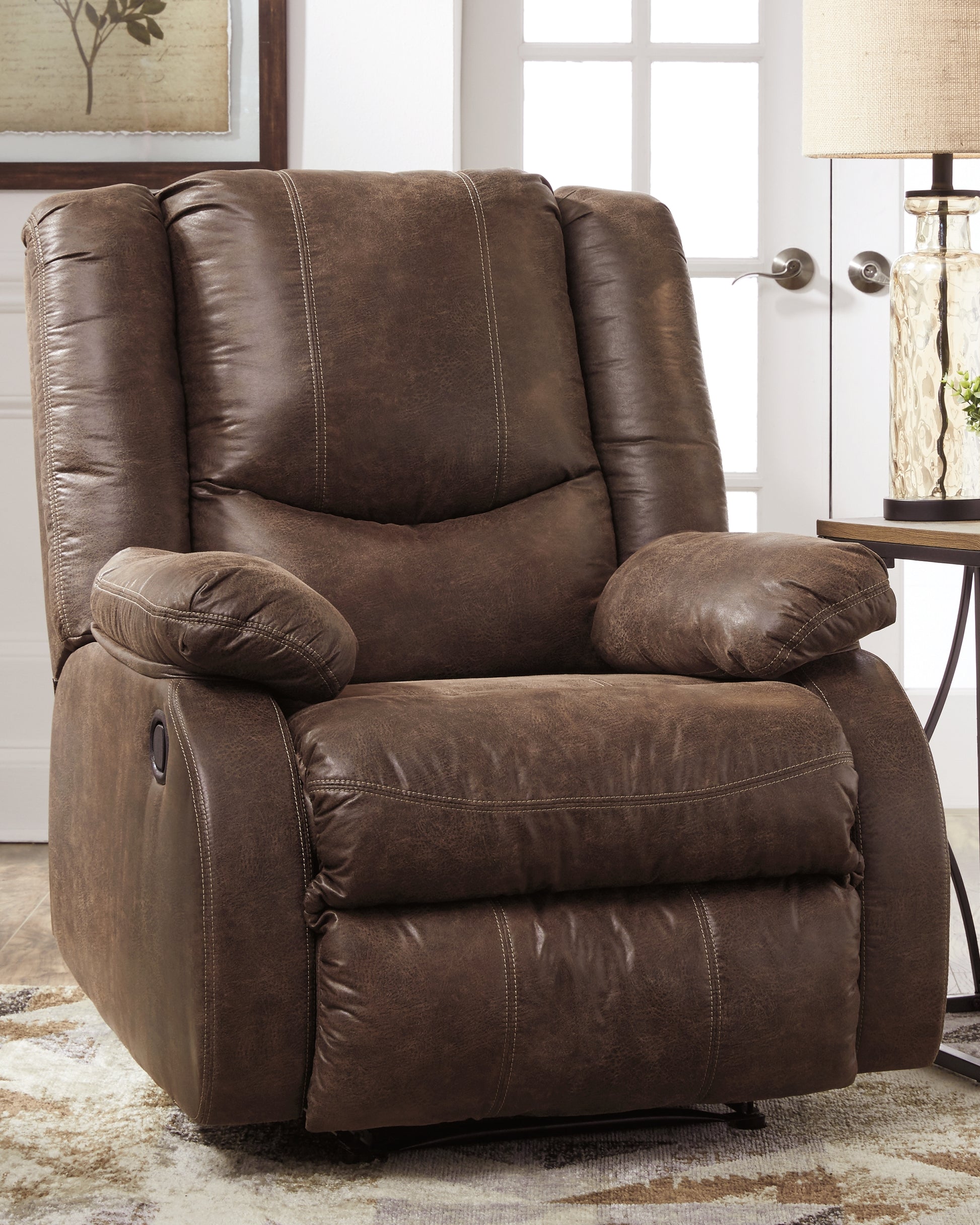 Myers Furniture Outlet - Ashley Furniture - Bladewood Living Room - Zero Wall Recliner / Coffee - 6030529