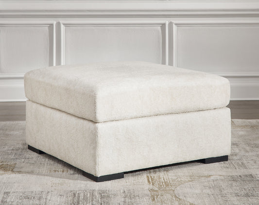 Myers Furniture Outlet - Ashley Furniture - Chessington Living Room - Oversized Accent Ottoman / Ivory - 6190408
