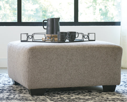 Myers Furniture Outlet - Ashley Furniture - Ballinasloe Living Room - Oversized Accent Ottoman / Smoke - 8070308