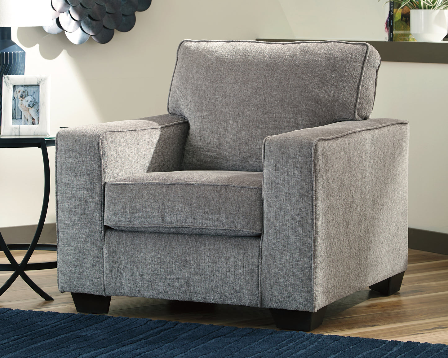 Myers Furniture Outlet - Ashley Furniture - Altari Living Room - Chair / Alloy - 8721420