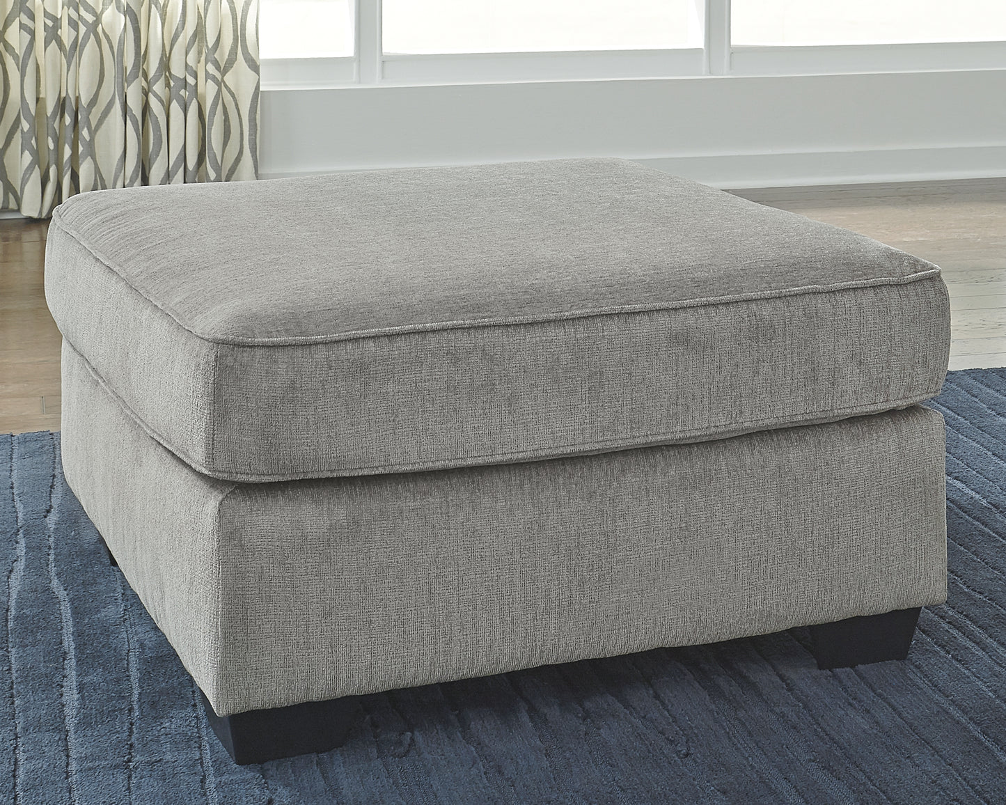 Myers Furniture Outlet - Ashley Furniture - Altari Living Room - Oversized Accent Ottoman / Alloy - 8721408
