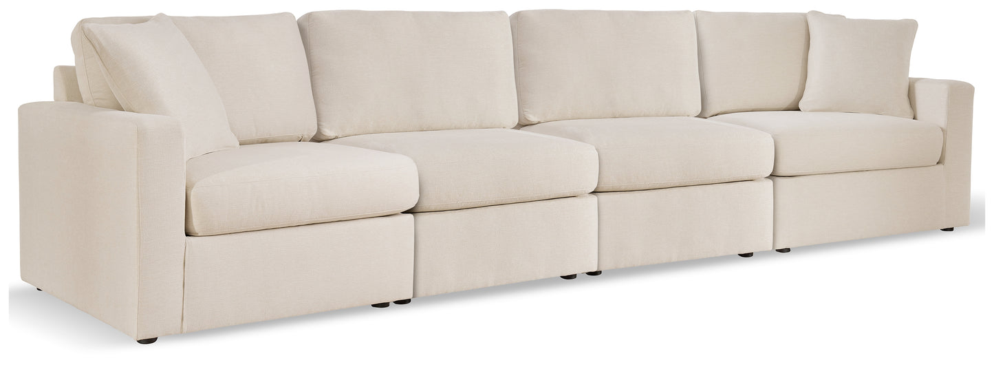 Myers Furniture Outlet - Ashley Furniture - Modmax Sectional - RAF 4-Piece Sectional / Oyster - 92103S10