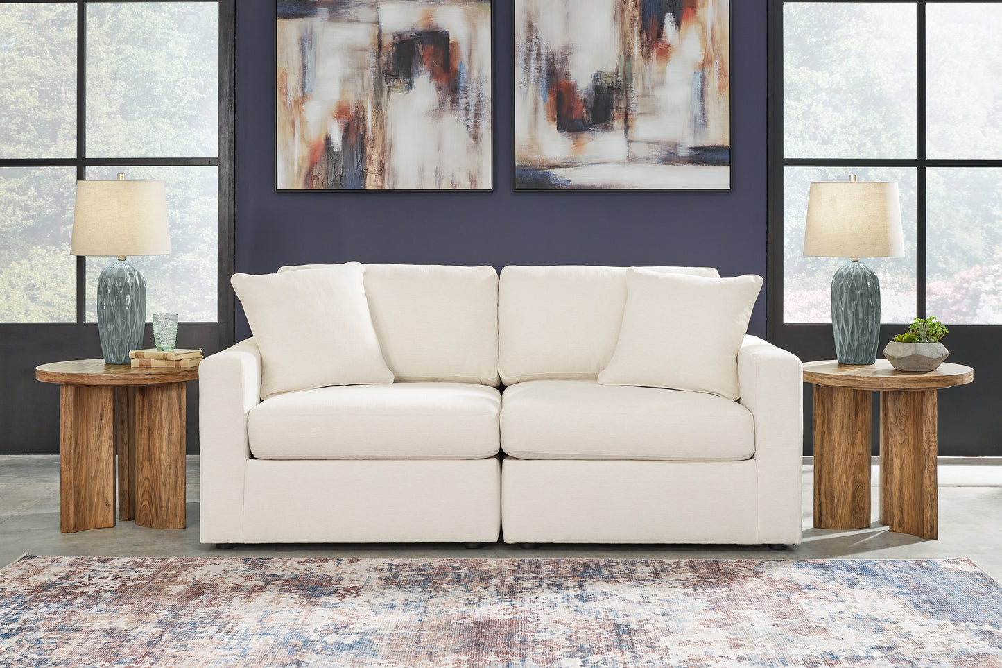 Myers Furniture Outlet - Ashley Furniture - Modmax Sectional - RAF 2-Piece Sectional / Oyster - 92103S1