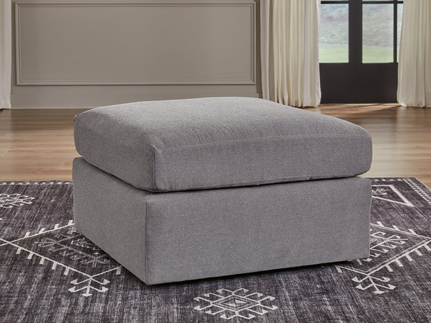 Myers Furniture Outlet - Ashley Furniture - Modmax Sectional - Oversized Accent Ottoman / Granite - 9210408