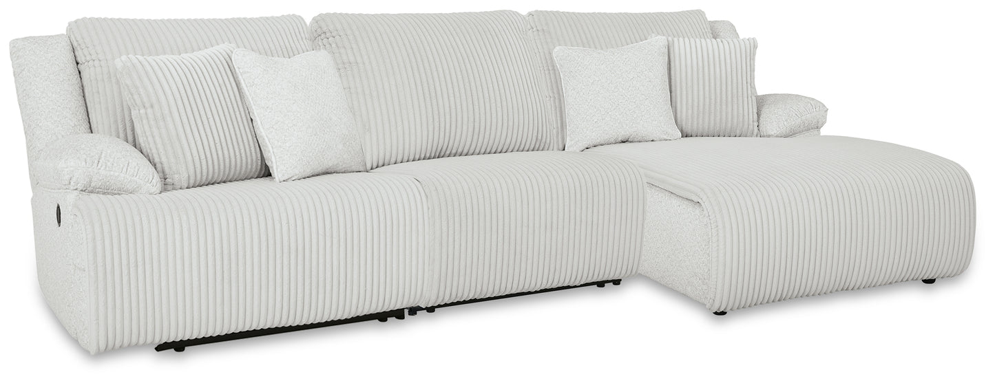 Myers Furniture Outlet - Ashley Furniture - Top Tier Sectional - 3-Piece Sectional Chofa / Alloy - 92706S10
