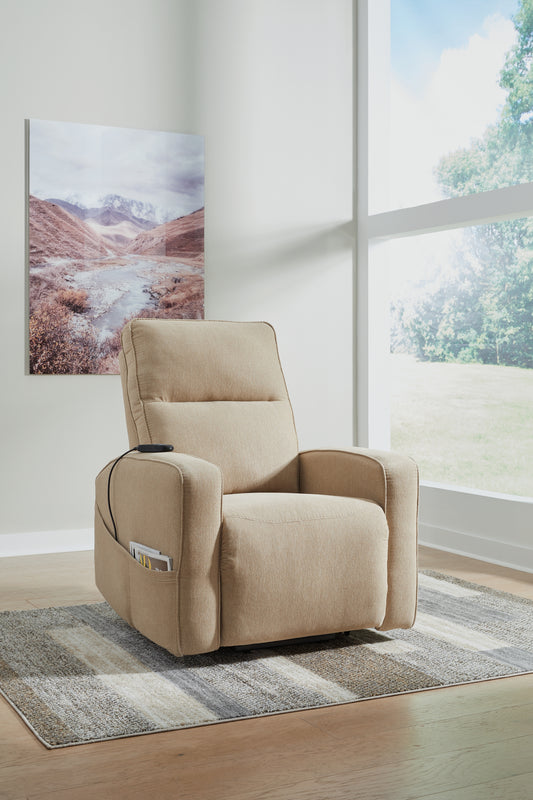 Myers Furniture Outlet - Ashley Furniture - Starganza Living Room - Power Lift Recliner / Gray - 9370412