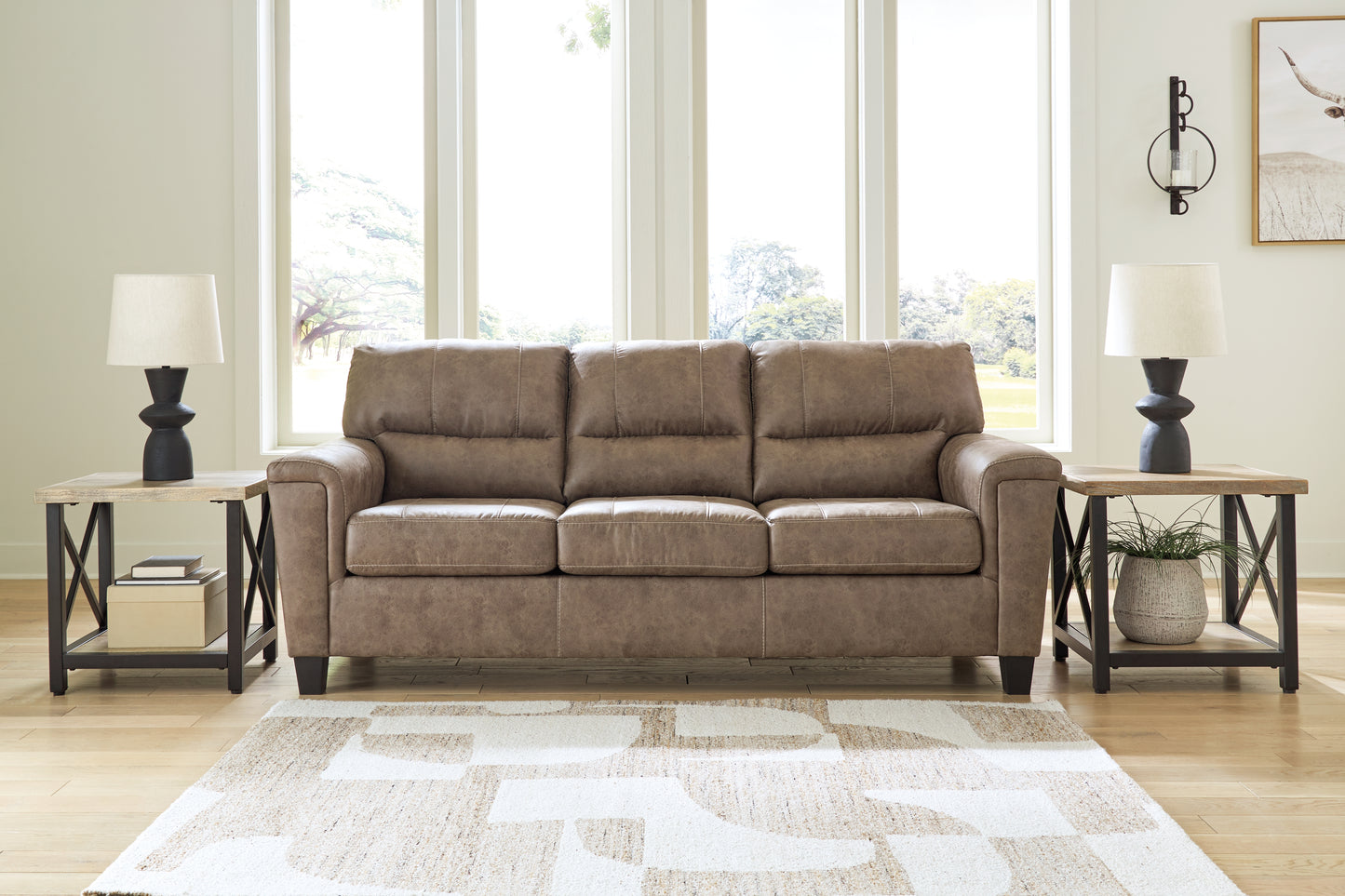 Myers Furniture Outlet - Ashley Furniture - Navi Living Room - Sofa / Fossil - 9400438