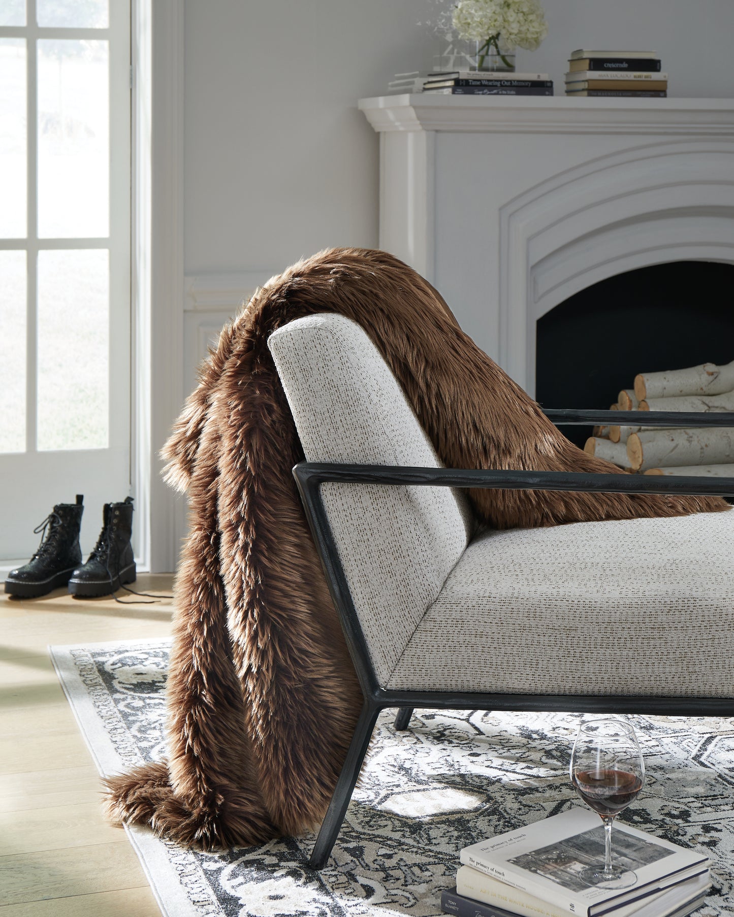 Myers Furniture Outlet - Ashley Furniture - Bellethrone Throw (Set of 3) - Throw (3/CS) / Brown - A1000987