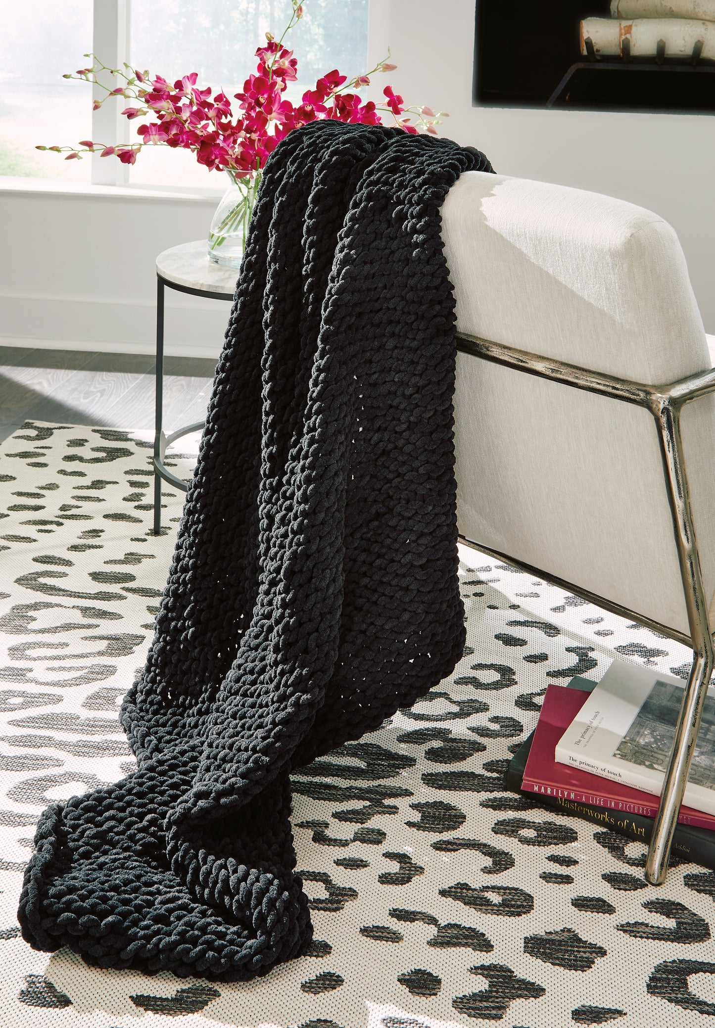 Myers Furniture Outlet - Ashley Furniture - Chaddon Throw (Set of 3) - Throw (3/CS) / Black - A1001061