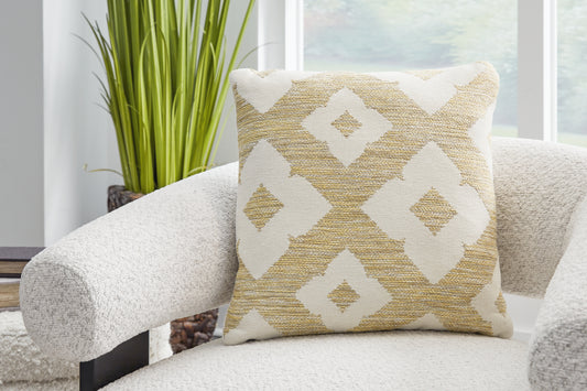 Myers Furniture Outlet - Ashley Furniture - Brockner Next-Gen Nuvella Pillows - Pillow (4/CS) / Brown/Yellow - A1900009