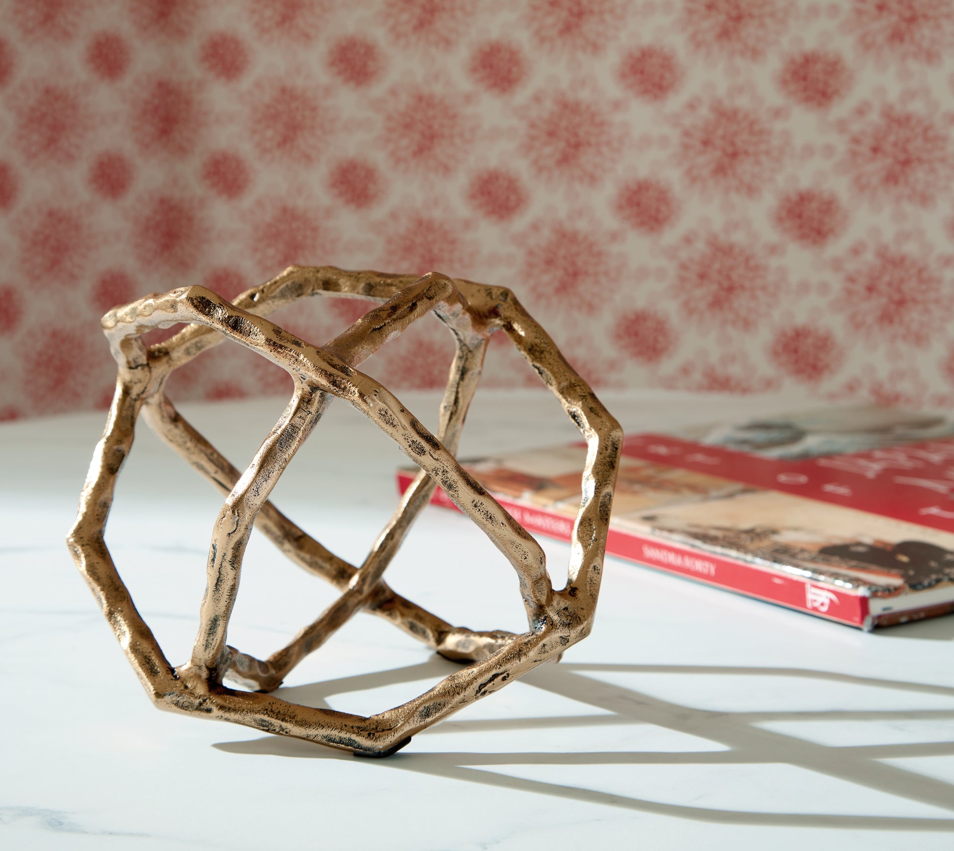 Myers Furniture Outlet - Ashley Furniture - Laddington Sculpture - Sculpture (2/CS) / Antique Brass Finish - A2000670