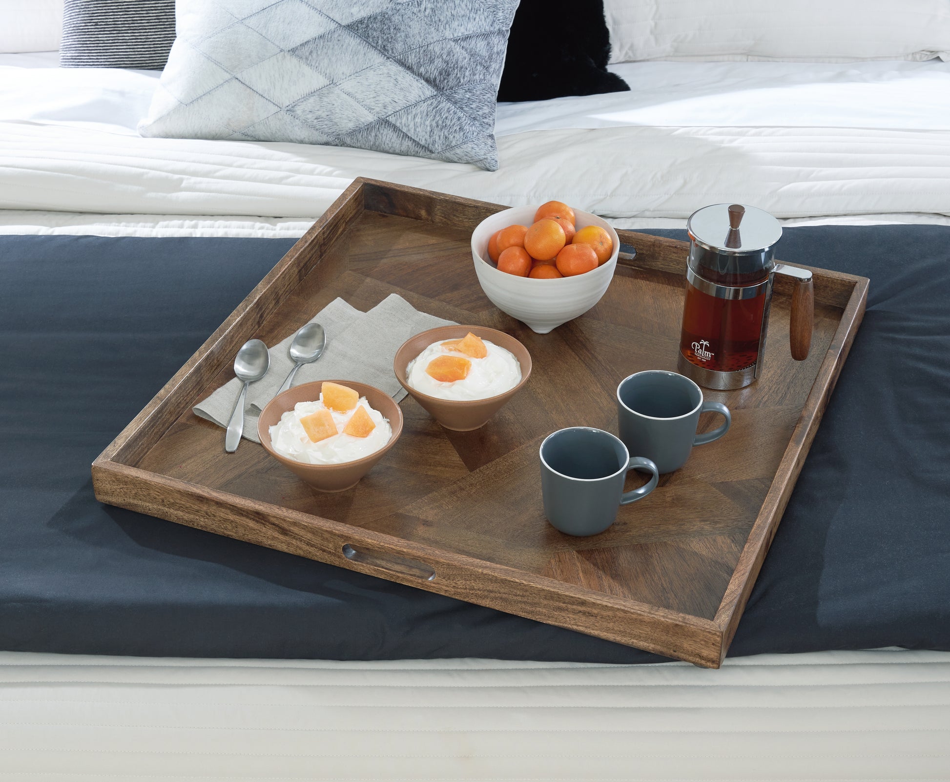 Myers Furniture Outlet - Ashley Furniture - Heddford Tray - Tray / Brown - A2000722