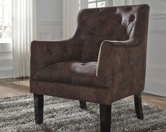 Myers Furniture Outlet - Ashley Furniture - Drakelle Accent Chair - Accent Chair / Mahogany - A3000051