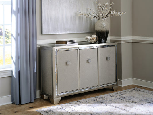 Myers Furniture Outlet - Ashley Furniture - Chaseton Accent Cabinet - Accent Cabinet / Champagne - A4000335