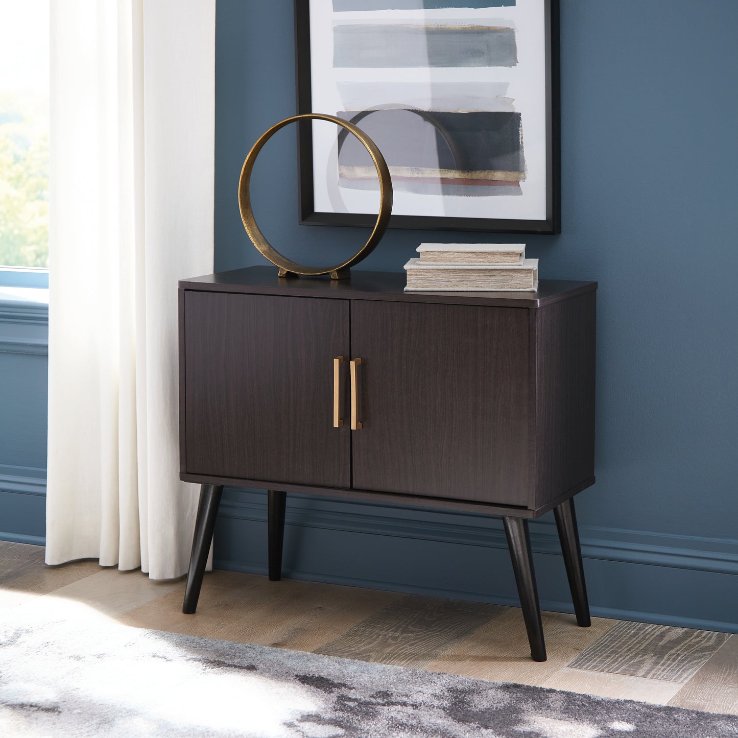 Myers Furniture Outlet - Ashley Furniture - Orinfield Accent Cabinet - Accent Cabinet / Natural/White - A4000396