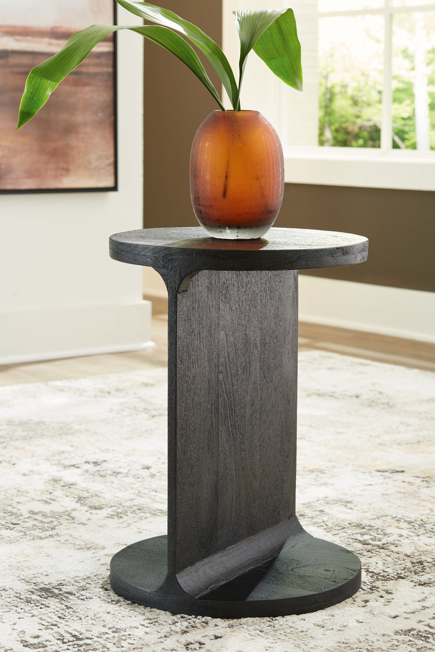 Myers Furniture Outlet - Ashley Furniture - Adderley Accent Table - Accent Table / Black - A4000600