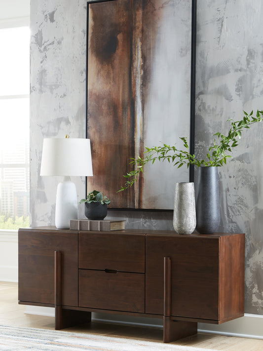 Myers Furniture Outlet - Ashley Furniture - Kydler Accent Cabinet - Accent Cabinet / Medium Brown - A4000678