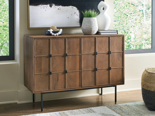 Myers Furniture Outlet - Ashley Furniture - Juddins Accent Cabinet - Accent Cabinet / Brown - A4000692