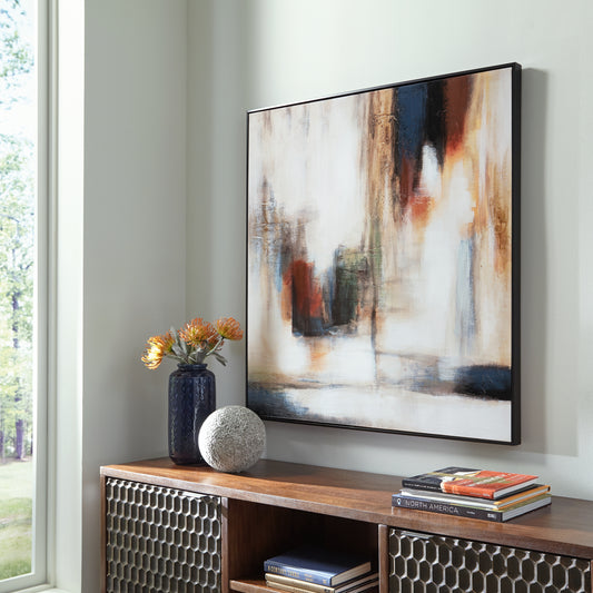 Myers Furniture Outlet - Ashley Furniture - Pigeonford Wall Decor - Wall Art / Multi - A8000348