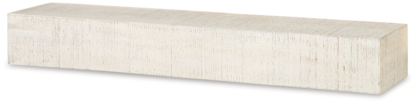 Myers Furniture Outlet - Ashley Furniture - Cadmon Wall Decor - Wall Shelf / Antique White - A8010259