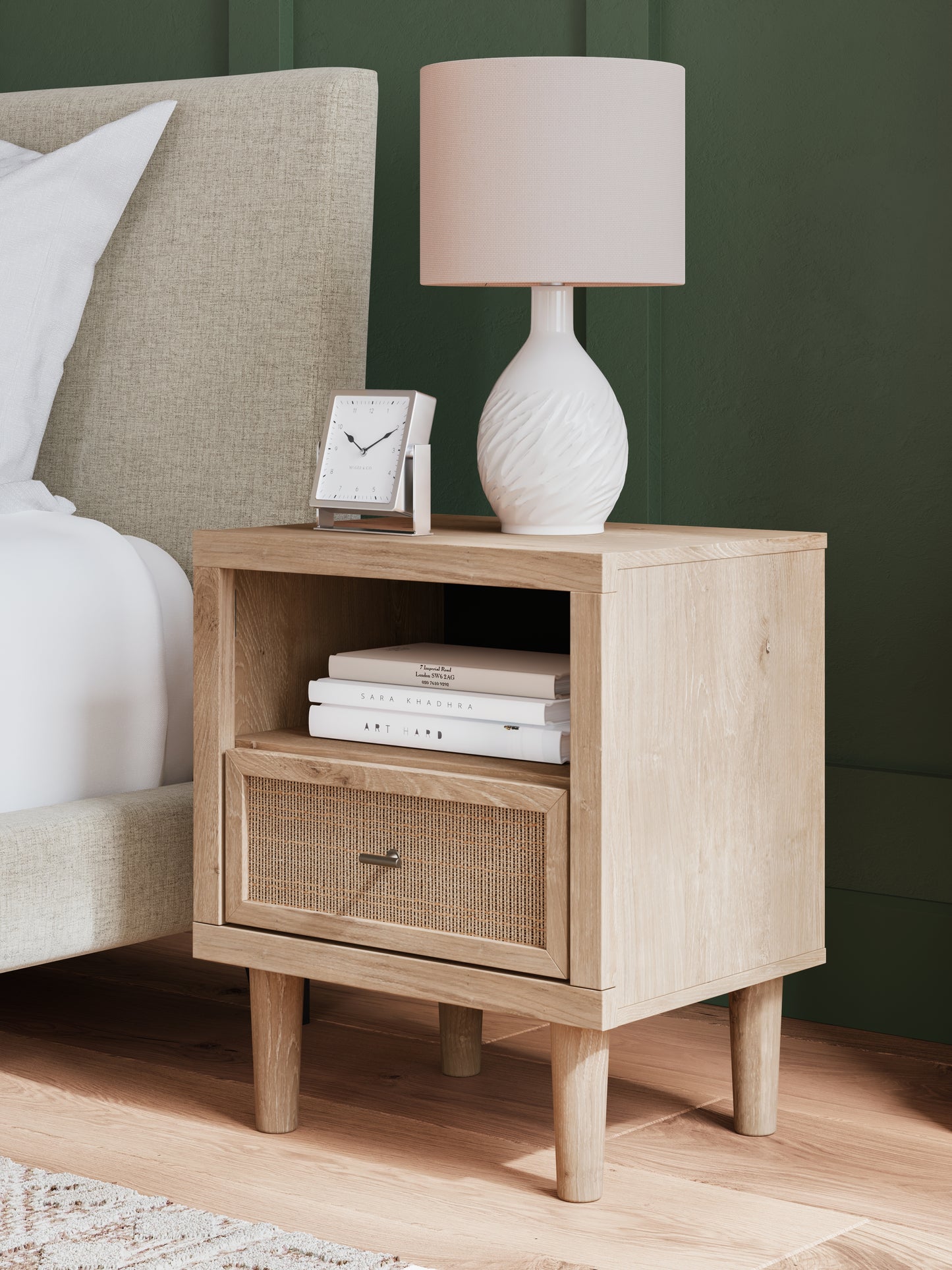 Myers Furniture Outlet - Ashley Furniture - Cielden Bedroom - One Drawer Night Stand / Two-tone - B1199-91