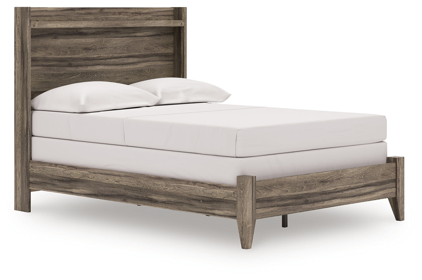 Myers Furniture Outlet - Ashley Furniture - Elbrim Bedroom - Full Panel Bed / Brown - PCB2005B8