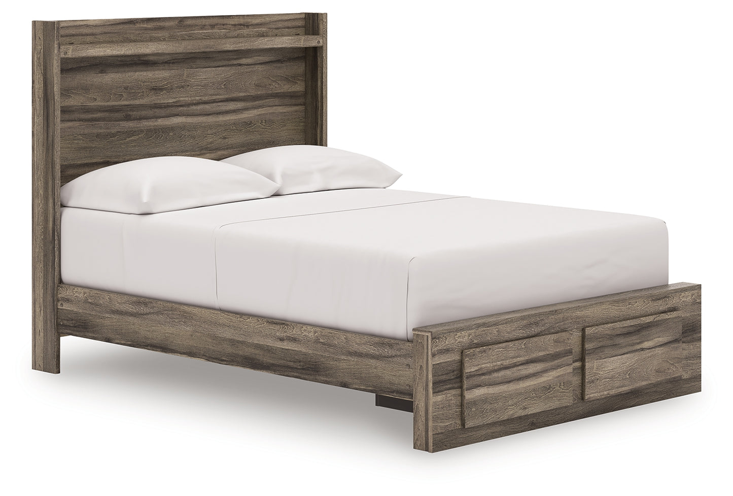 Myers Furniture Outlet - Ashley Furniture - Elbrim Bedroom - Full Panel Storage Bed / Brown - PCB2005B10