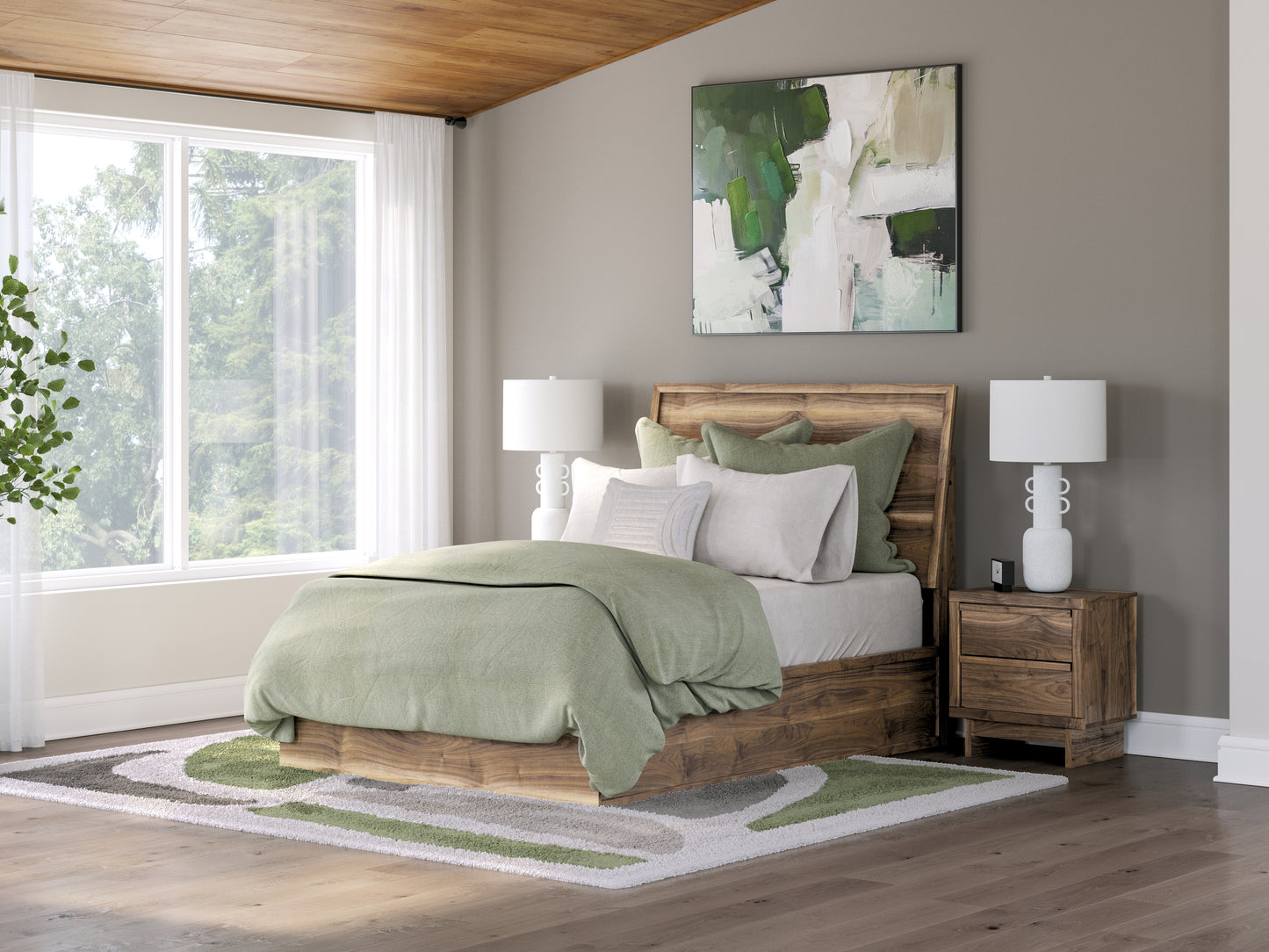 Myers Furniture Outlet - Ashley Furniture - Chirason Bedroom - Full Panel Bed / Brown - PCB3367B22