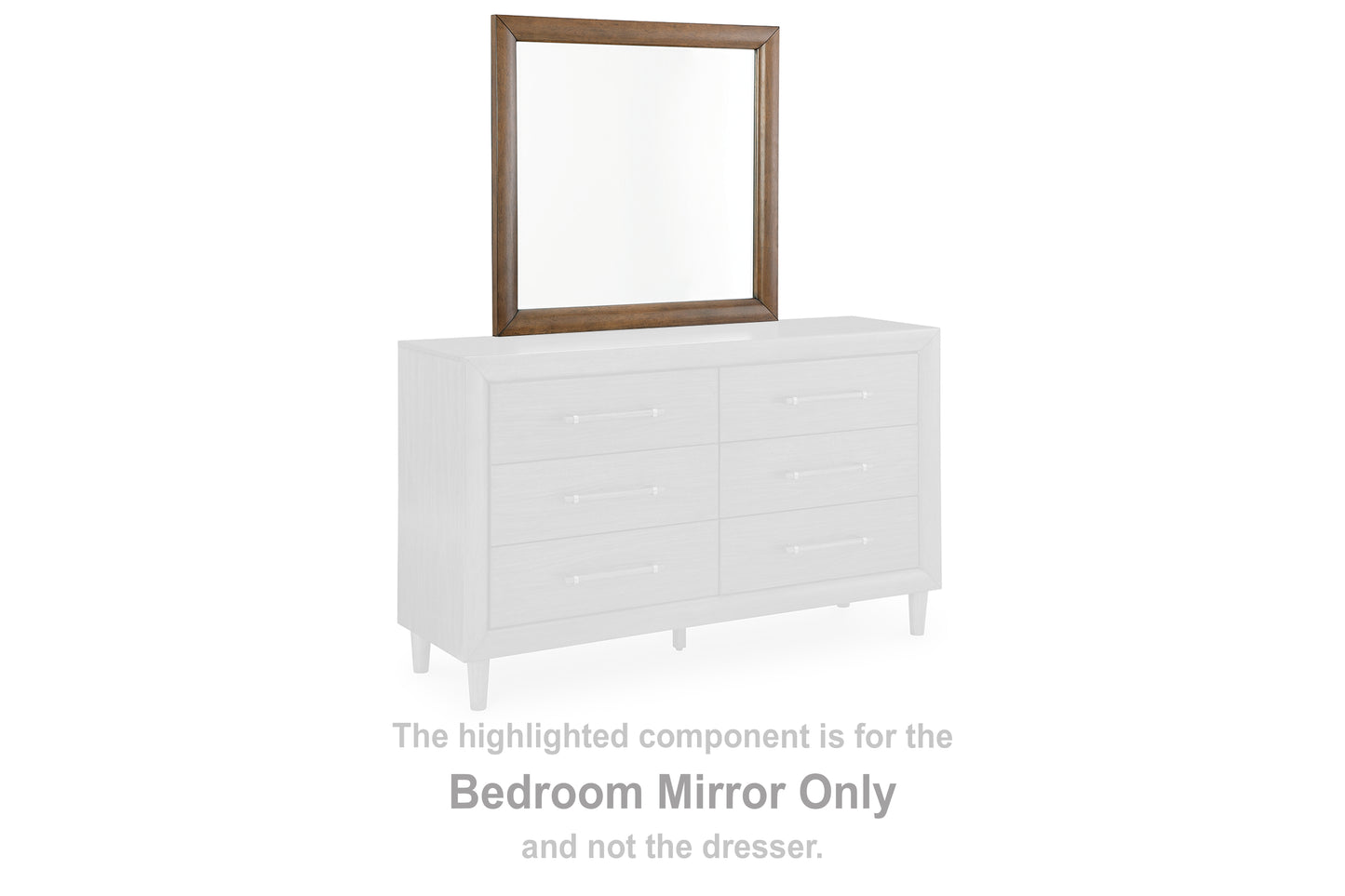 Myers Furniture Outlet - Ashley Furniture - Lyncott Bedroom - Bedroom Mirror / Brown - B615-36
