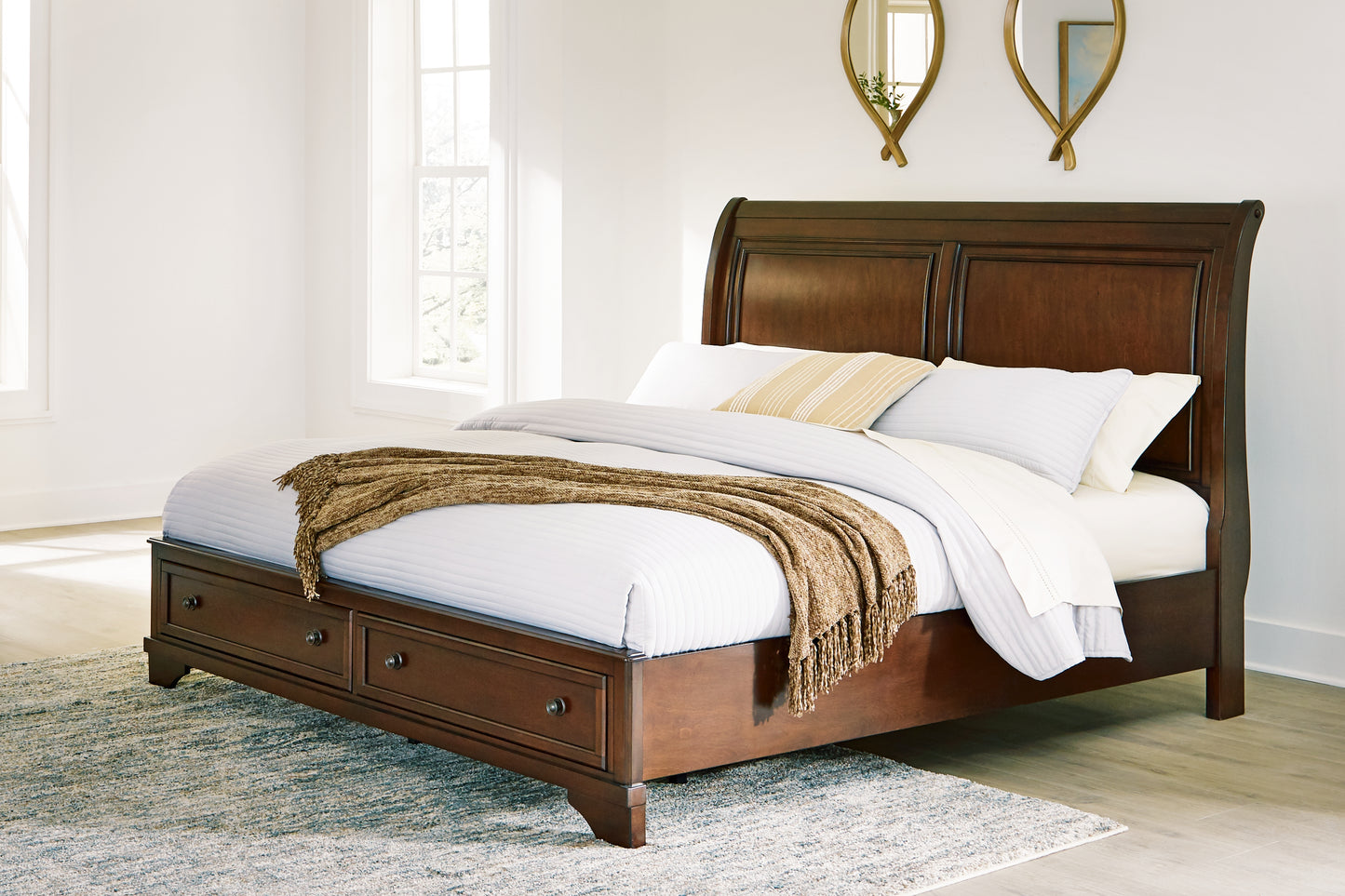 Myers Furniture Outlet - Ashley Furniture - Trellington Bedroom - Five Drawer Chest / Brown - B716-46